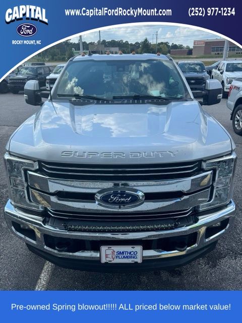 Ingot Silver 2019 Ford F-250 Super Duty Pickup Truck Four-Wheel Drive 6-Speed Automatic