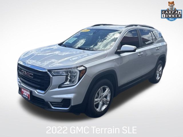 Quicksilver Metallic 2022 GMC Terrain SUV / Crossover All-Wheel Drive 9-Speed Automatic