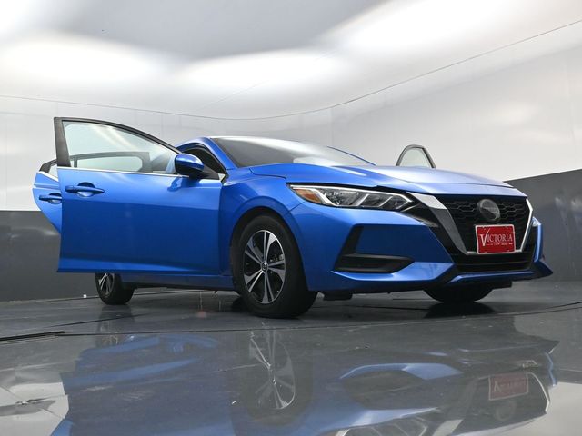 2023 Nissan Sentra SV Blue at DeMontrond Mazda