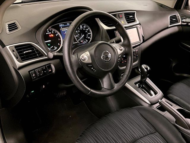 2019 Nissan Sentra SV Silver at Subaru and VW of Moon Township