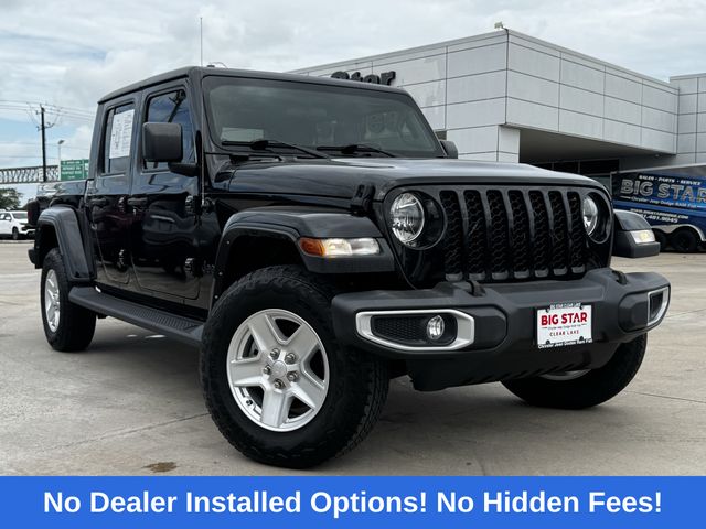 2022 Jeep Gladiator Sport Black at Texan Dodge Chrysler Jeep Ram