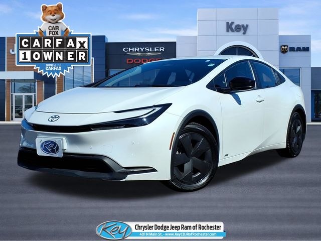 Pearl 2025 Toyota Prius Hatchback All-Wheel Drive Continuously Variable Transmission