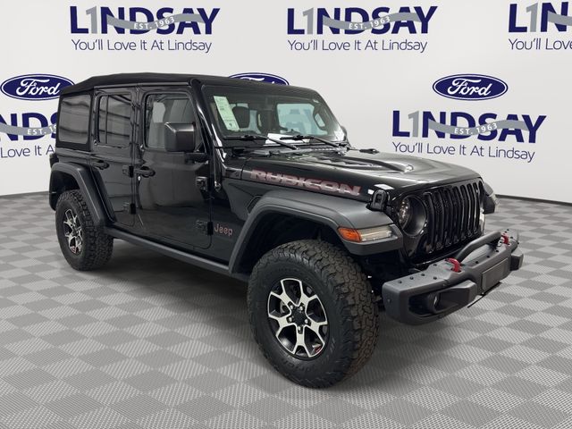Black Clearcoat 2020 Jeep Wrangler Unlimited Rubicon 4WD SUV / Crossover Four-Wheel Drive 8-Speed Automatic