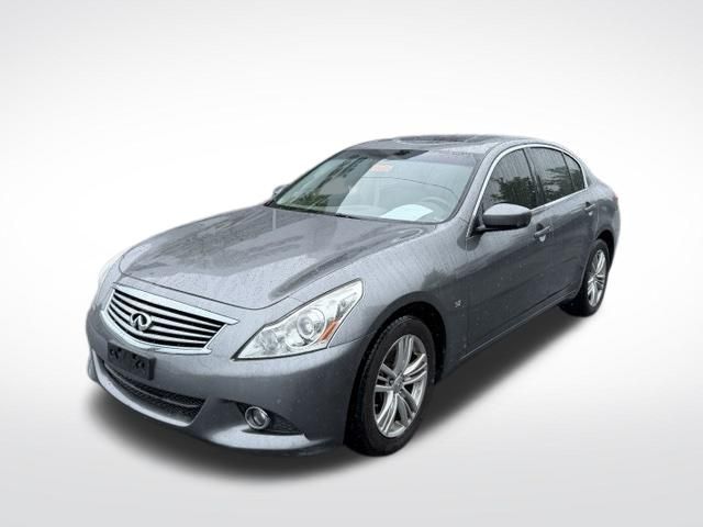 Gray (Graphite Shadow) 2015 INFINITI Q40 Sedan All-Wheel Drive 7-Speed Automatic