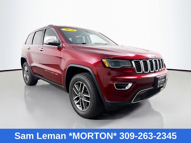 Velvet Red Pearlcoat 2020 Jeep Grand Cherokee Limited 4WD SUV / Crossover Four-Wheel Drive 8-Speed Automatic