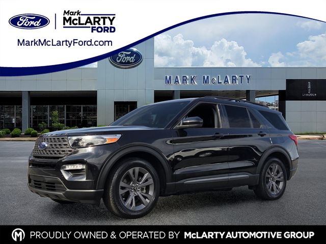 Black Metallic 2024 Ford Explorer SUV / Crossover Rear-Wheel Drive Automatic