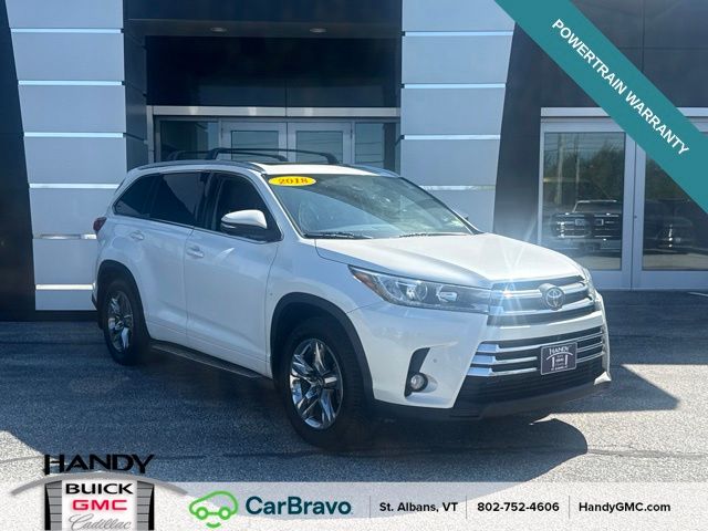 White (Blizzard Pearl) 2018 Toyota Highlander SUV / Crossover All-Wheel Drive 8-Speed Automatic