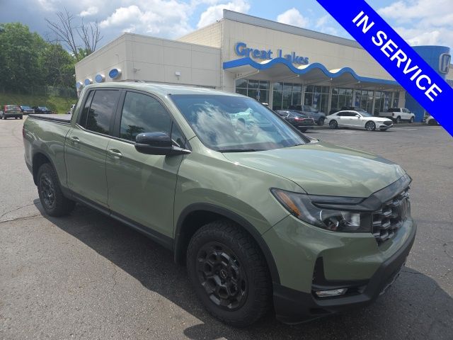 Ash Green Metallic 2026 Honda Ridgeline Pickup Truck All-Wheel Drive 9-Speed Automatic