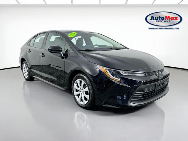 Midnight Black Metallic 2024 Toyota Corolla Sedan Front-Wheel Drive Continuously Variable Transmission