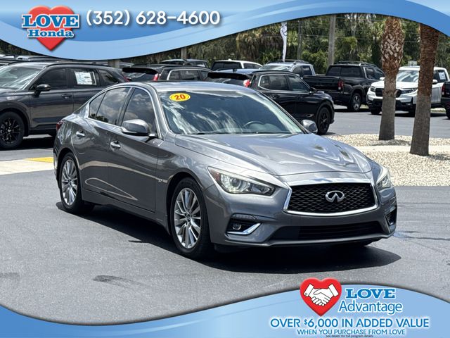  2020 INFINITI Q50 3.0t Luxe RWD   