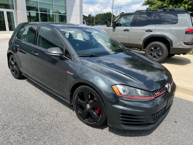 Steel Gray Metallic 2015 Volkswagen Golf GTI Hatchback Front-Wheel Drive 6-Speed Dual Clutch
