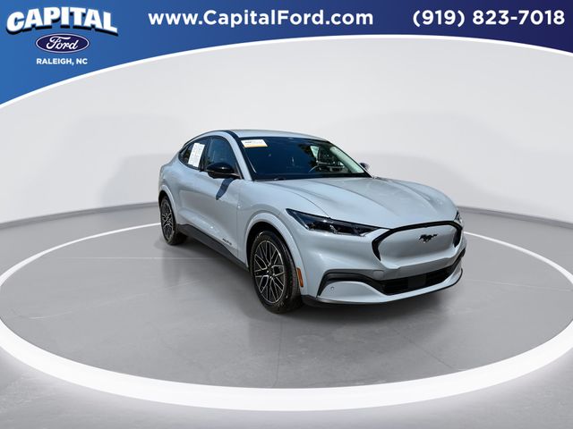 Certified 2025 Ford Mustang Mach-E Premium AWD with VIN 3FMTK3SU8SMA05502 for sale in Raleigh, NC