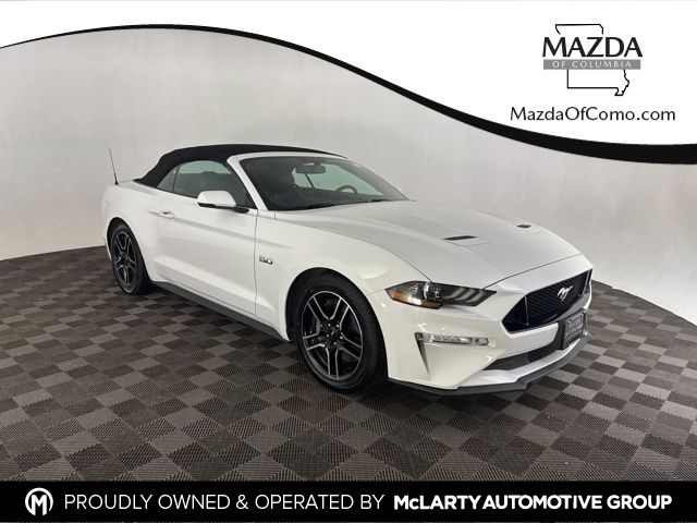 Oxford White 2020 Ford Mustang GT Premium Convertible RWD Convertible Rear-Wheel Drive Automatic