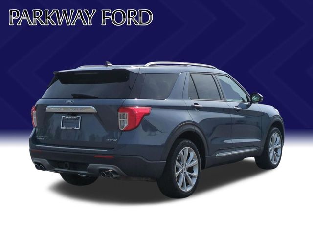 Used 2021 Blue Ford Platinum image 5