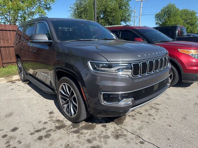 Baltic Gray Metallic Clearcoat 2022 Jeep Wagoneer Series II 4WD SUV / Crossover Four-Wheel Drive 8-Speed Automatic