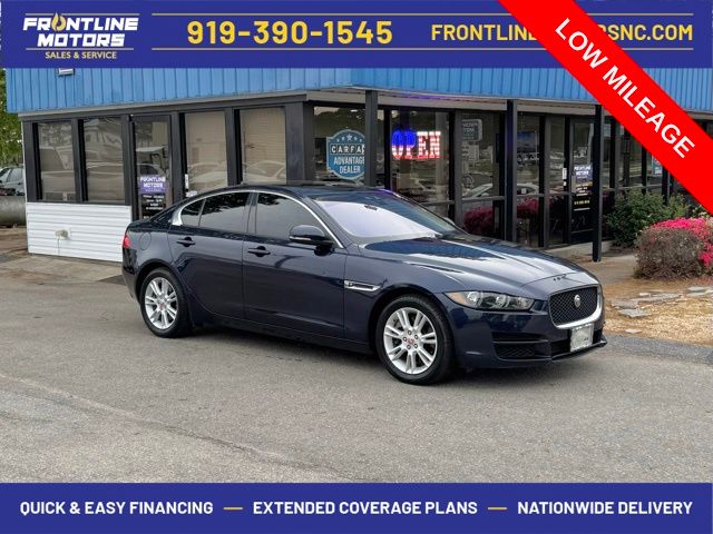Caesium Blue 2018 Jaguar XE 25t Premium AWD Sedan All-Wheel Drive 8-Speed Automatic