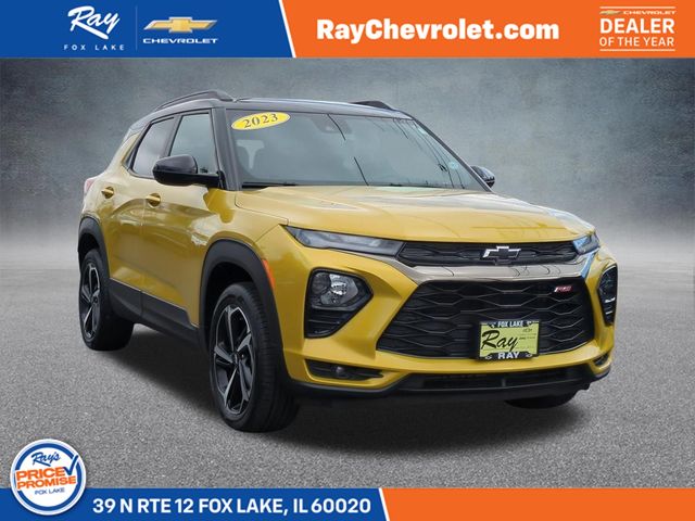 Yellow Metallic 2023 Chevrolet Trailblazer RS AWD SUV / Crossover Four-Wheel Drive 9-Speed Automatic