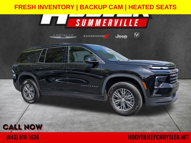 Mosaic Black Metallic 2025 Chevrolet Traverse LT FWD SUV / Crossover Front-Wheel Drive 8-Speed Automatic