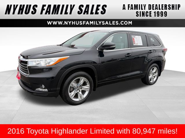 2016 Toyota Highlander Limited AWD