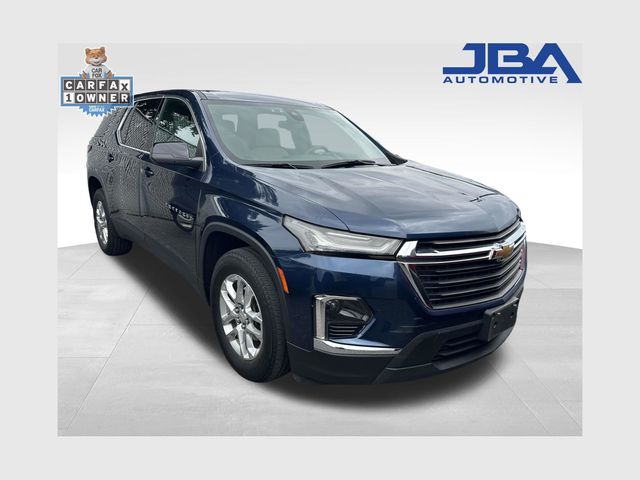 Blue Metallic 2023 Chevrolet Traverse SUV / Crossover Front-Wheel Drive 9-Speed Automatic