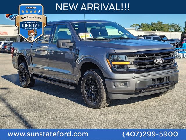 Gray Metallic 2025 Ford F-150 Pickup Truck Four-Wheel Drive Automatic