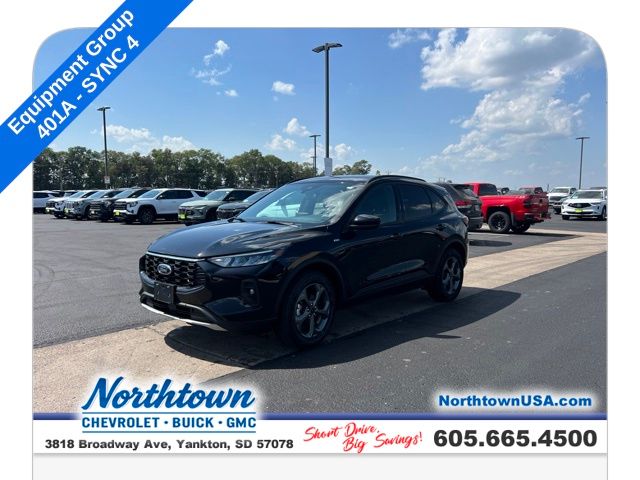 Black Metallic 2025 Ford Escape SUV / Crossover All-Wheel Drive 8-Speed Automatic
