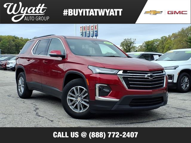 Radiant Red Tintcoat 2023 Chevrolet Traverse LT Cloth FWD SUV / Crossover Front-Wheel Drive 9-Speed Automatic