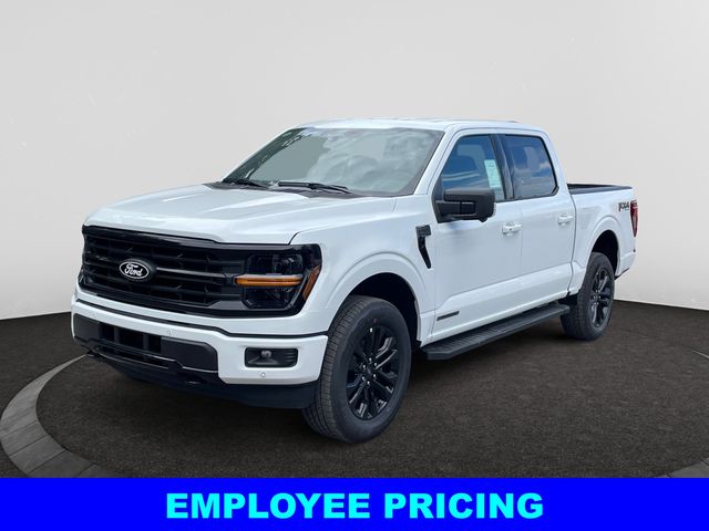 Oxford White 2025 Ford F-150 XLT SuperCrew 4WD Pickup Truck Four-Wheel Drive Automatic