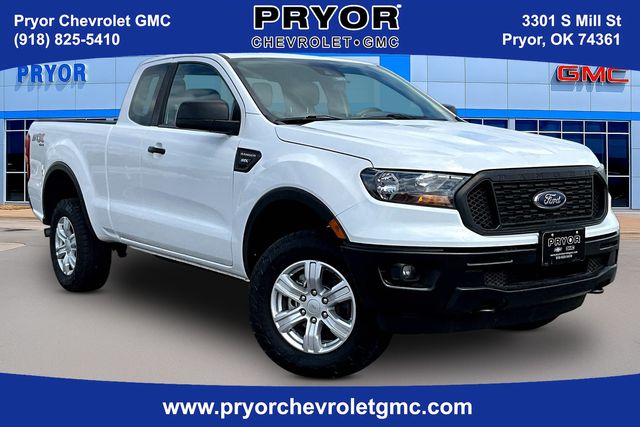 Oxford White 2020 Ford Ranger XL SuperCab 4WD Pickup Truck Four-Wheel Drive Automatic