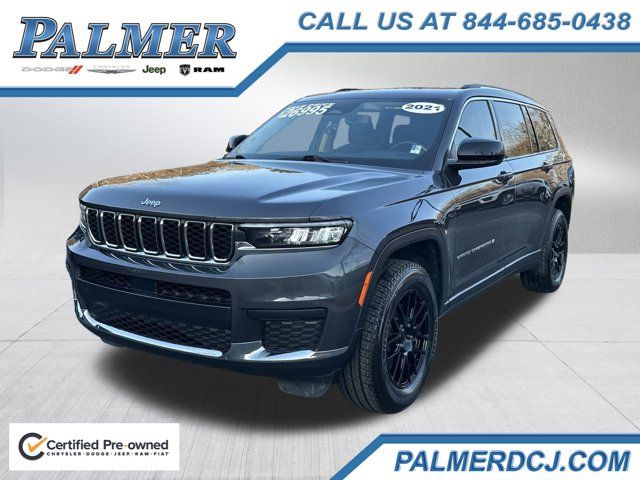Baltic Gray Metallic Clearcoat 2021 Jeep Grand Cherokee L Laredo 4WD SUV / Crossover Four-Wheel Drive 8-Speed Automatic