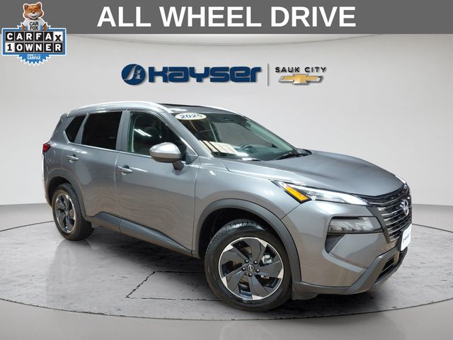 Gray (Gun Metallic) 2025 Nissan Rogue SUV / Crossover All-Wheel Drive Continuously Variable Transmission