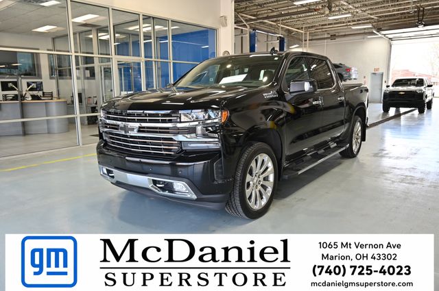 Black 2021 Chevrolet Silverado 1500 Pickup Truck Four-Wheel Drive Automatic