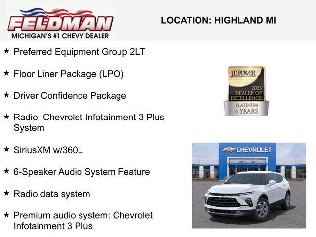 New 2025 Chevrolet Blazer For Sale in Livonia, MI