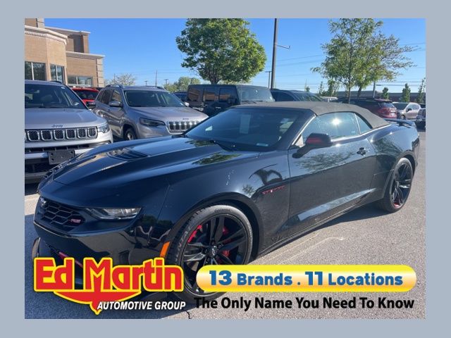 Black 2023 Chevrolet Camaro LT1 Convertible RWD Convertible Rear-Wheel Drive Automatic