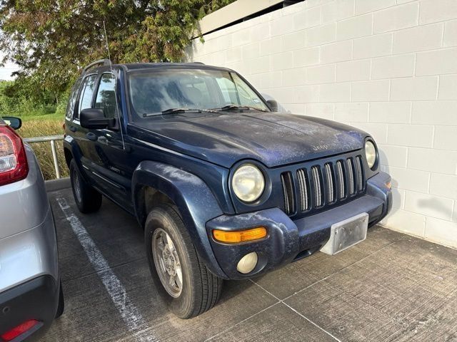 Blue 2002 Jeep Liberty SUV / Crossover Rear-Wheel Drive 4-Speed Automatic Overdrive