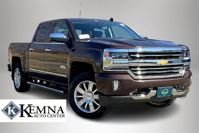 Autumn Bronze Metallic 2016 Chevrolet Silverado 1500 High Country Crew Cab 4WD Pickup Truck Four-Wheel Drive 8-Speed Automatic Overdrive