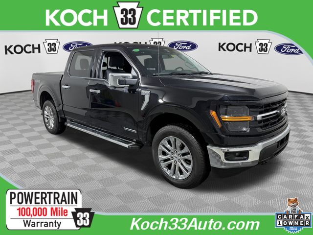 Black Metallic 2025 Ford F-150 Pickup Truck Four-Wheel Drive Automatic