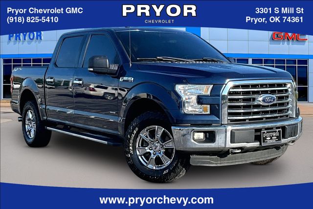 Black 2016 Ford F-150 Pickup Truck Four-Wheel Drive 6-Speed Automatic