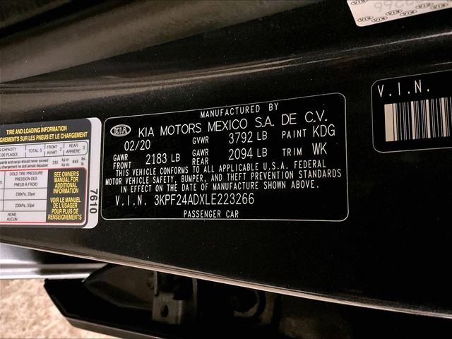 2020 Kia Forte LXS Gray at Carlisle Cadillac Buick GMC