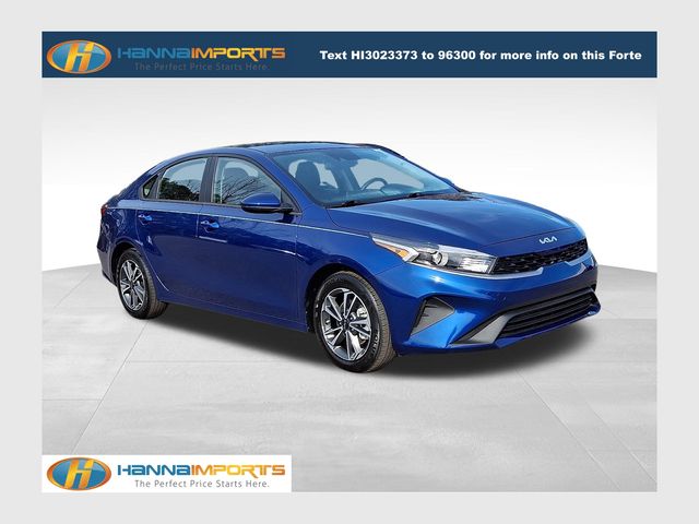 Deep Sea Blue 2024 Kia Forte LXS FWD Sedan Front-Wheel Drive Continuously Variable Transmission