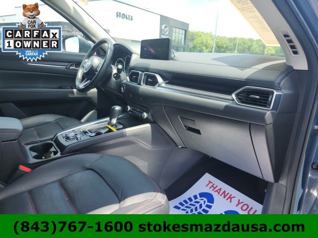 2022 Mazda CX-5 2.5 S Carbon Edition Gray at Stokes Mazda