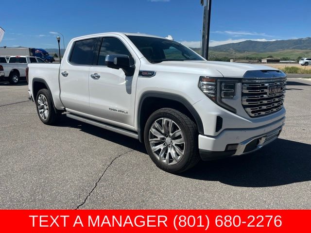White Frost Tricoat 2024 GMC Sierra 1500 Pickup Truck Four-Wheel Drive Automatic