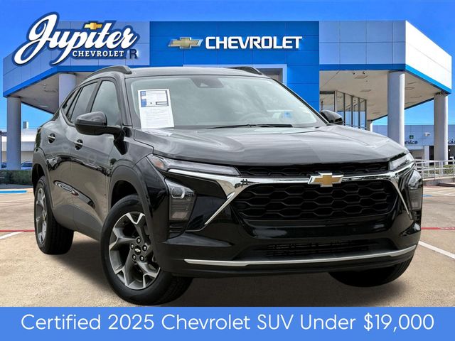Black Metallic 2025 Chevrolet Trax LT FWD SUV / Crossover Front-Wheel Drive 6-Speed Automatic