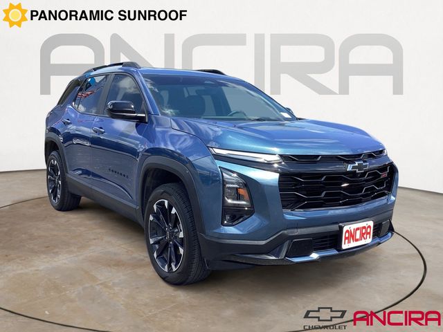 Lakeshore Blue Metallic 2025 Chevrolet Equinox SUV / Crossover Front-Wheel Drive Continuously Variable Transmission
