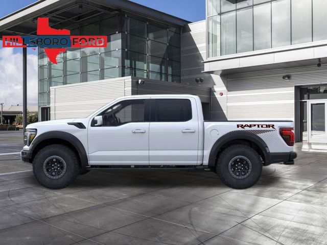 2025 Space White Metallic Ford F-150 Raptor 4X4 Truck