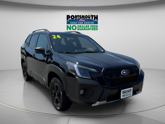 Crystal Black Silica 2024 Subaru Forester SUV / Crossover All-Wheel Drive Continuously Variable Transmission