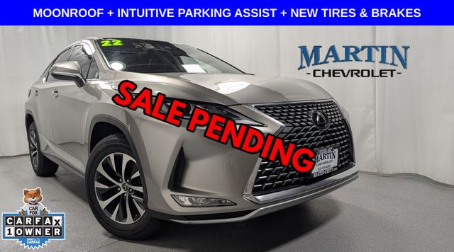 Atomic Silver 2022 Lexus RX SUV / Crossover All-Wheel Drive 8-Speed Automatic