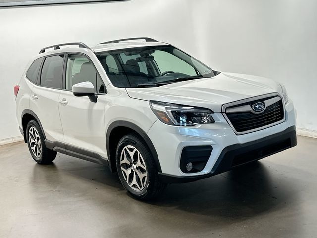 2021 Subaru Forester Premium White at Spitzer Acura