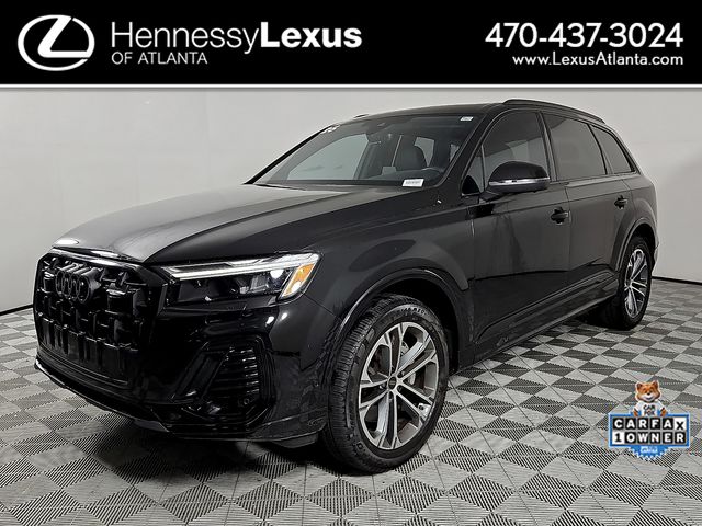 Mythos Black Metallic 2025 Audi Q7 quattro Premium Plus 45 TFSI SUV / Crossover All-Wheel Drive 8-Speed Automatic
