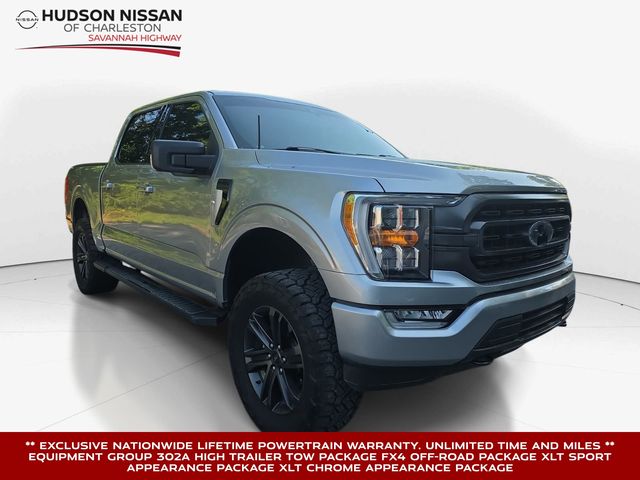 Silver Metallic 2021 Ford F-150 Pickup Truck Four-Wheel Drive Automatic